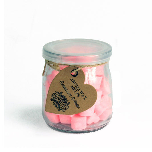 Tabletas de cera aromáticas - Geranio y Anís