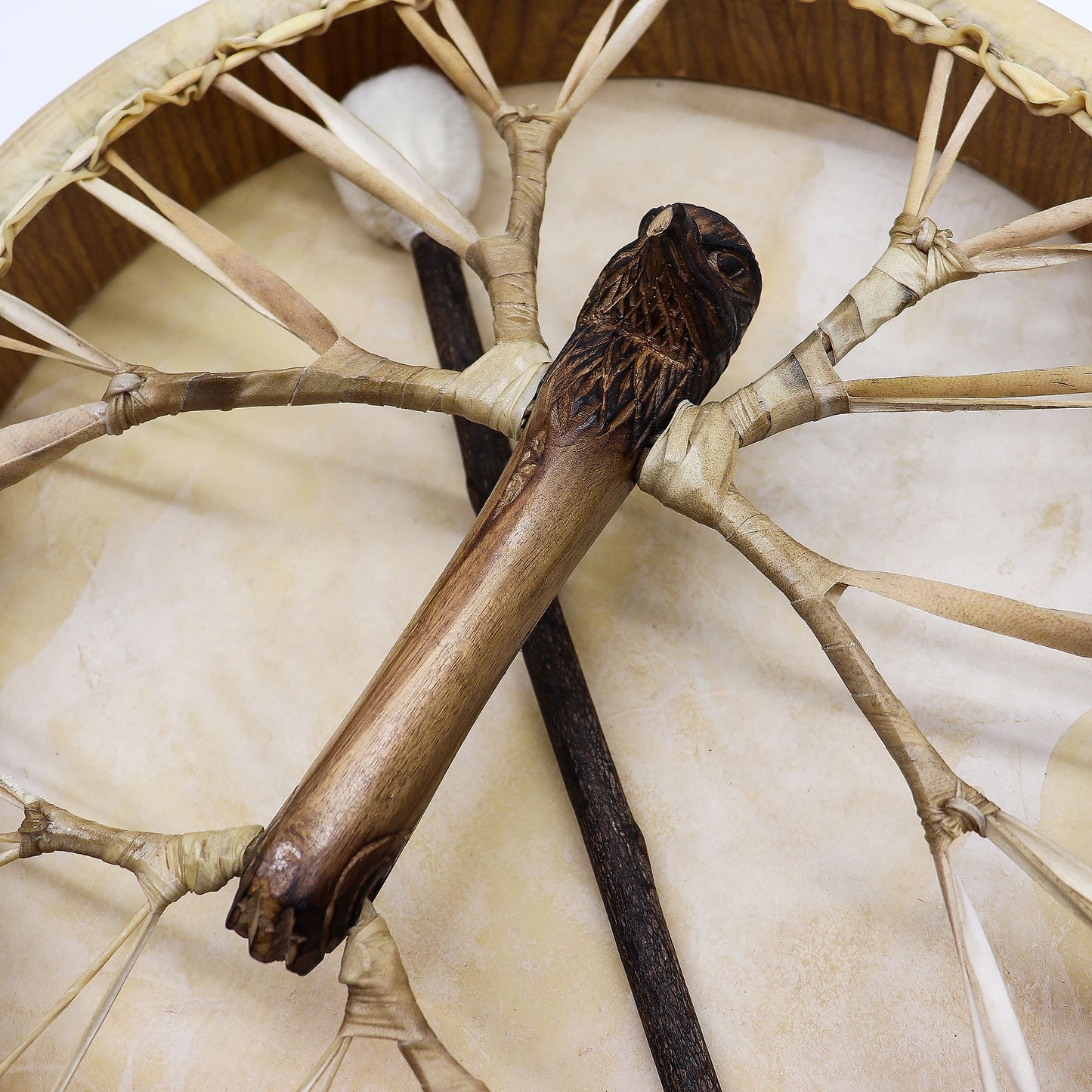 Espíritu del Águila - Sharman Drum & Stick - Ajustable - 40 cm