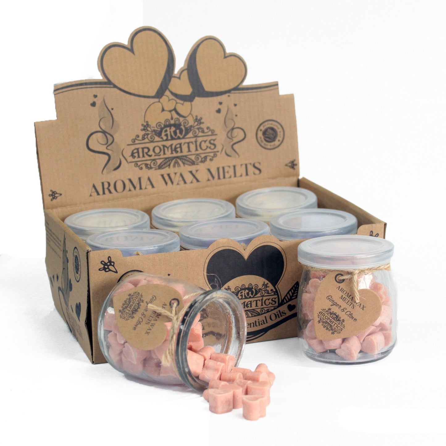 Pastillas de cera aromática - Jengibre y Clavo