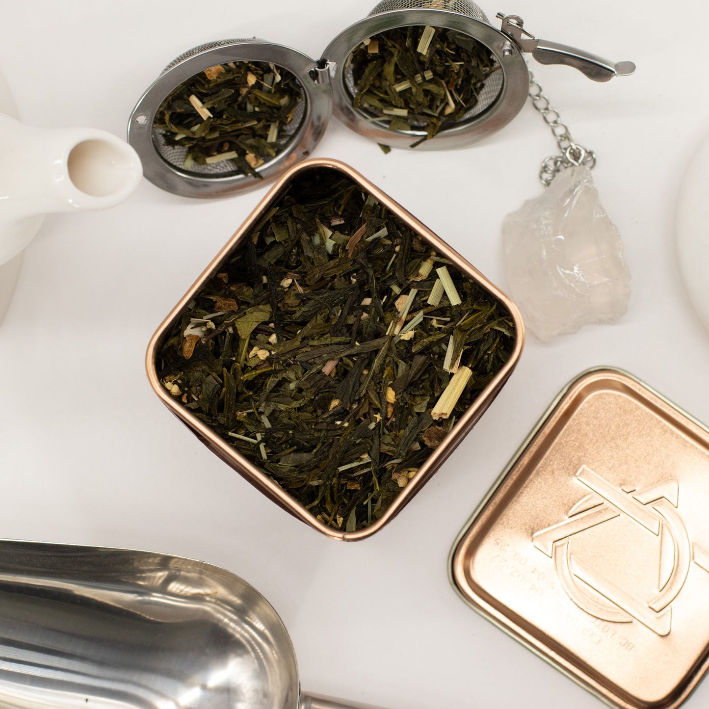 50 g Eco Classic té verde con limón y jengibre