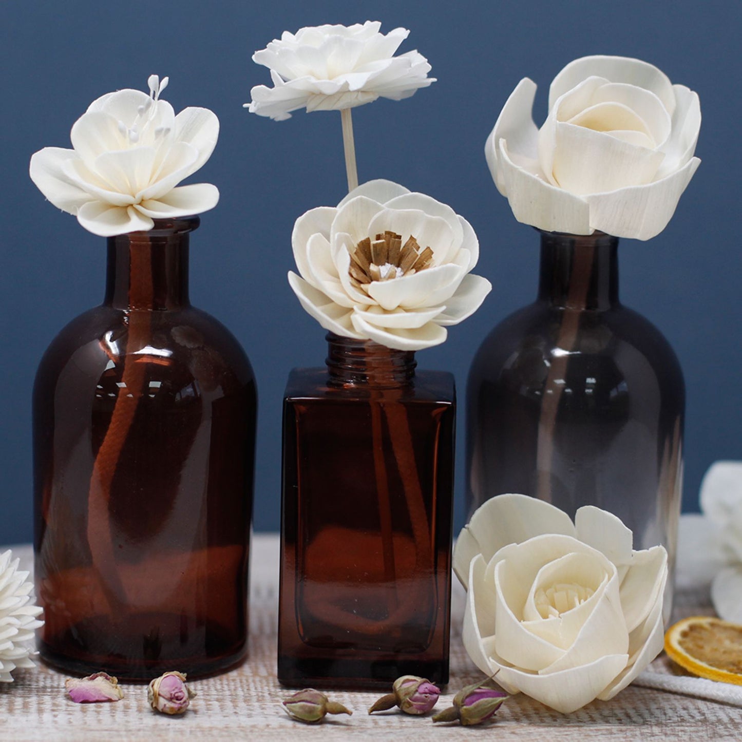 Flores Naturales para Difusor - Loto Grande en Cuerda