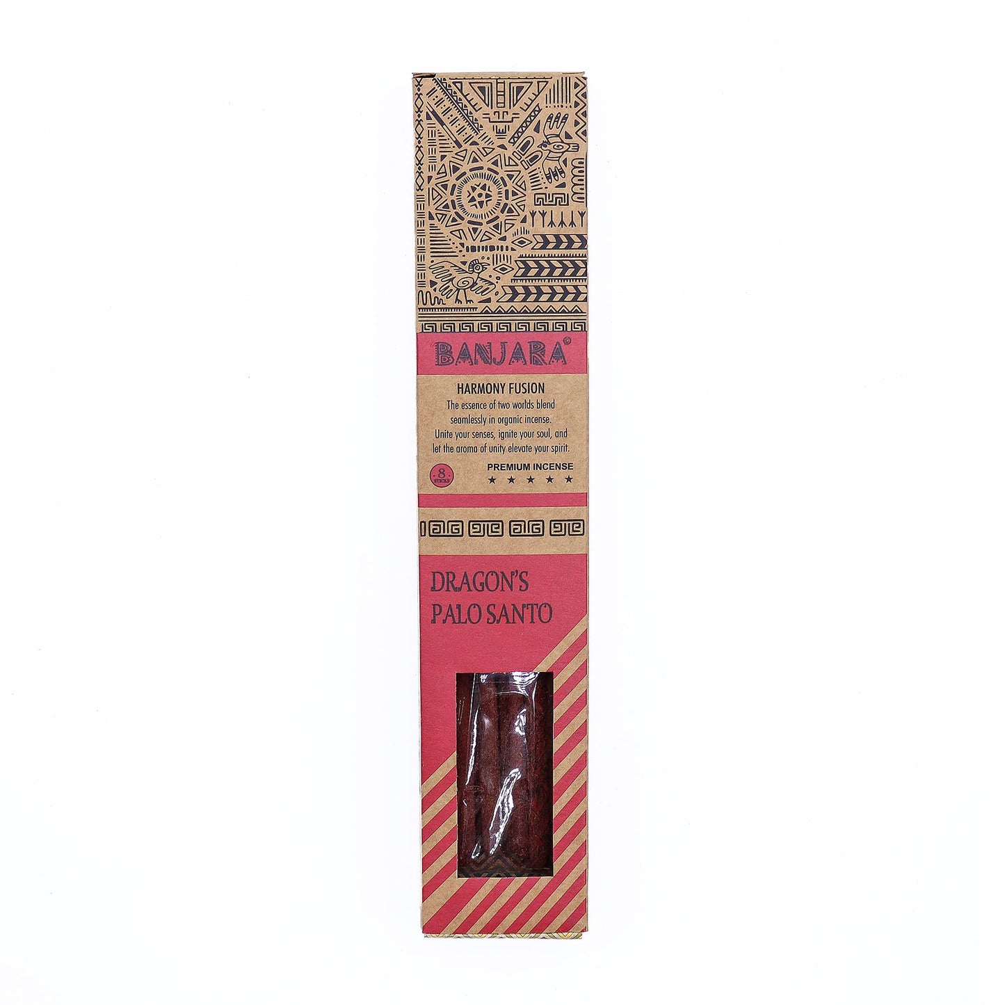 Banjara Palitos de Palo Santo para sahumar - Juego de 6 - Caja