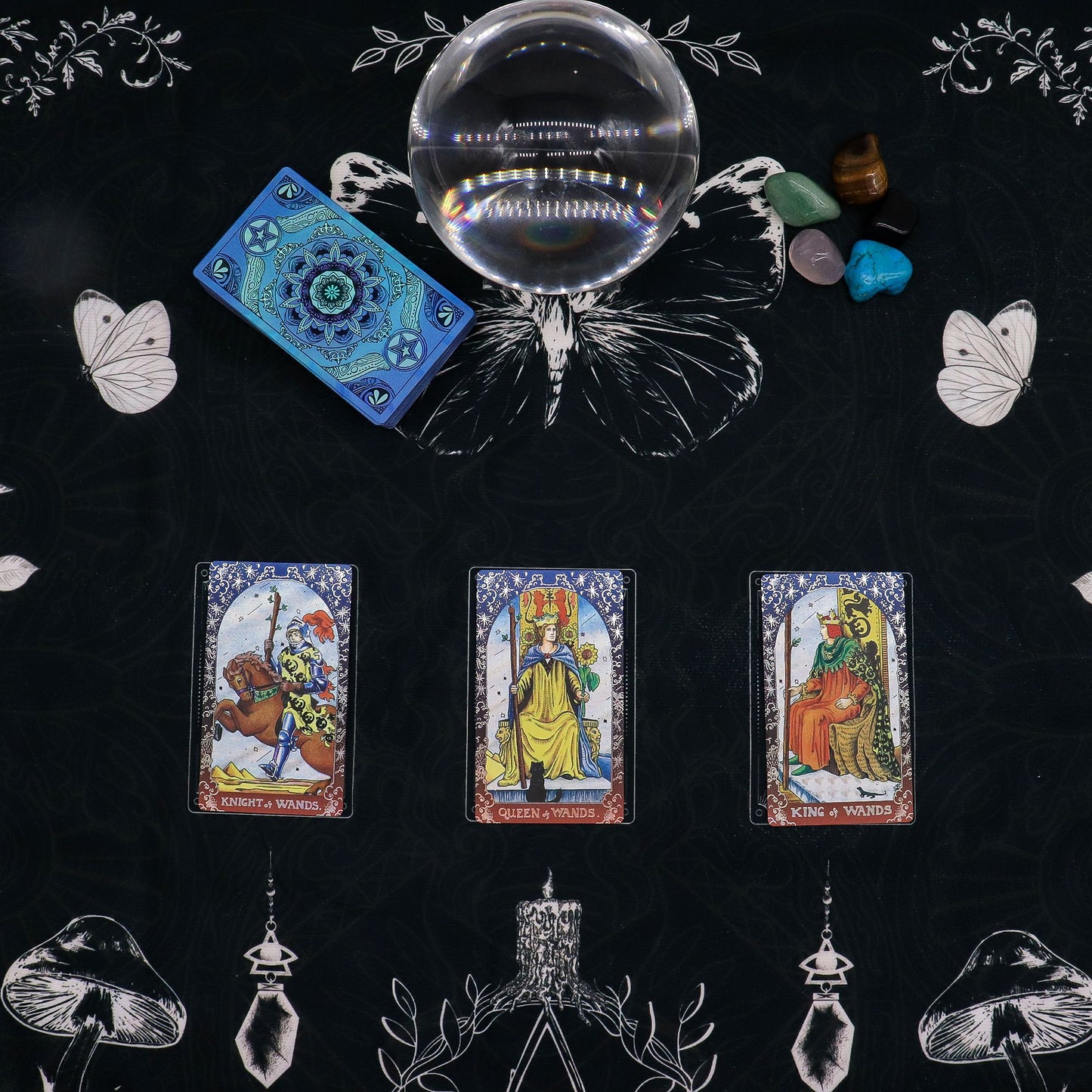 Mantel para lectura de Tarot - Bruja Antigua